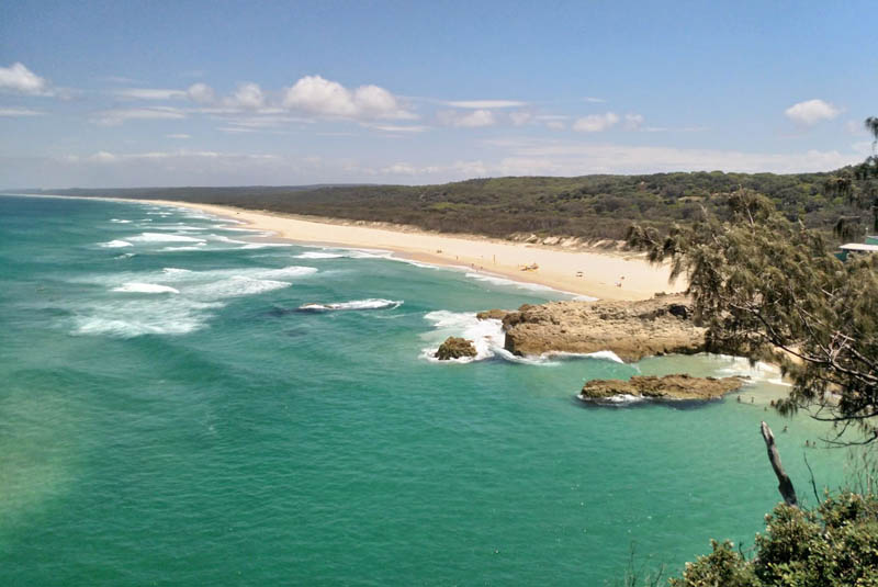 Bribie Island coastal scenery