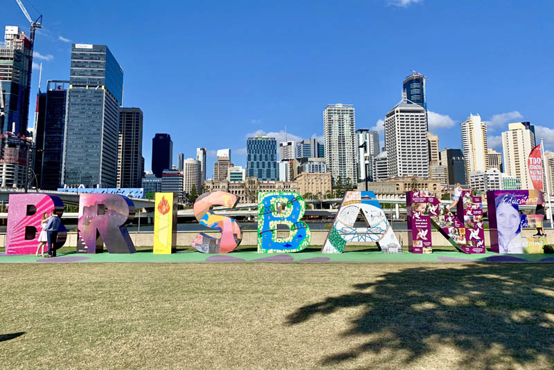 Brisbane city skyline
