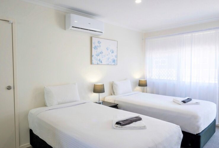 Deluxe Twin Room at Petrie Mill Motel