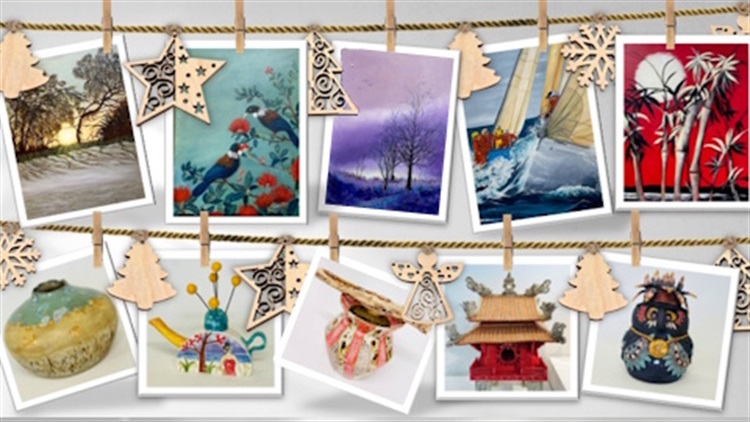 Redcliffe Painters and Potters Christmas Exhibition