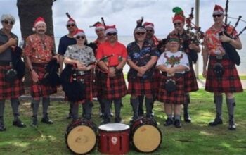 Christmas Tunes with the Redcliffe Scottish Pipe Band