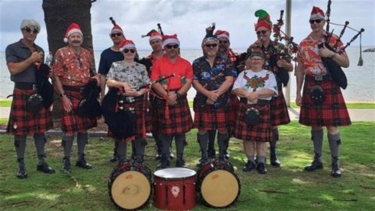 Christmas Tunes with the Redcliffe Scottish Pipe Band