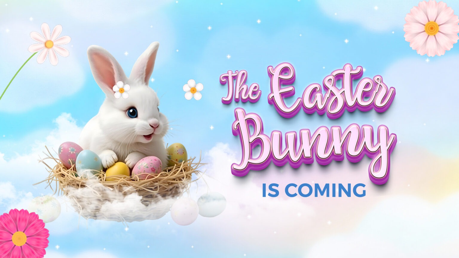 The Easter Bunny Visits